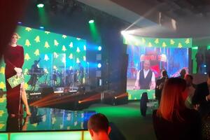 В прошлом году новогодний корпоратив нардепы из "Слуги народа" отпраздновали в конгрессно-выставочном центре "Парковый"