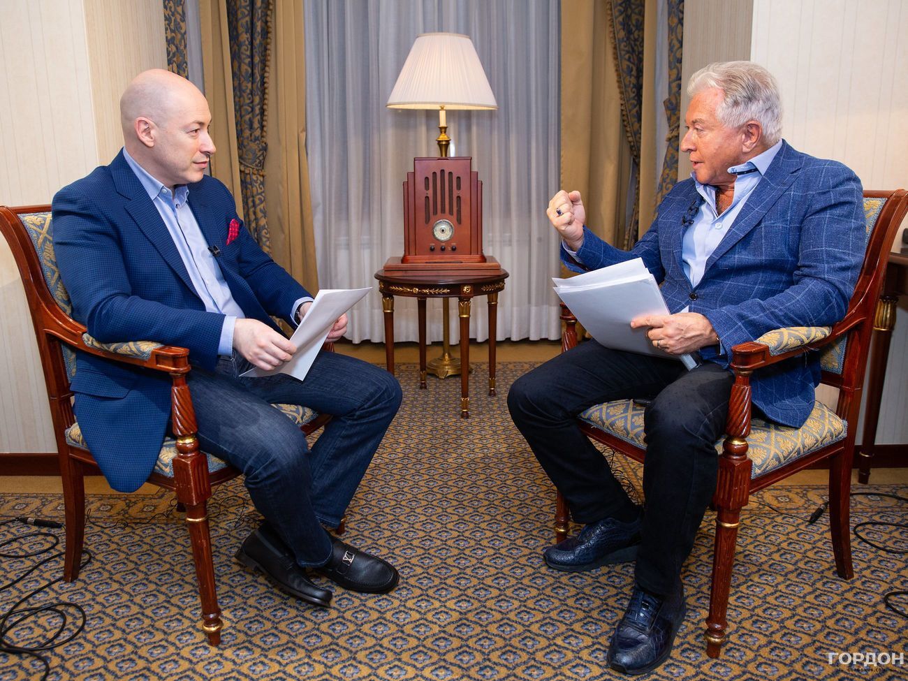 Гордон записав чотиригодинне інтерв'ю з Гінзбургом