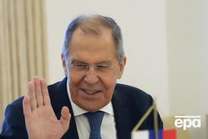 Лавров (на фото) заявив, що всі новини про отруєння Навального "потішно читати"