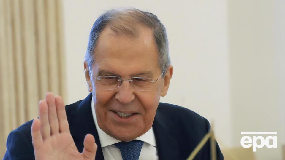 Лавров (на фото) заявив, що всі новини про отруєння Навального "потішно читати"