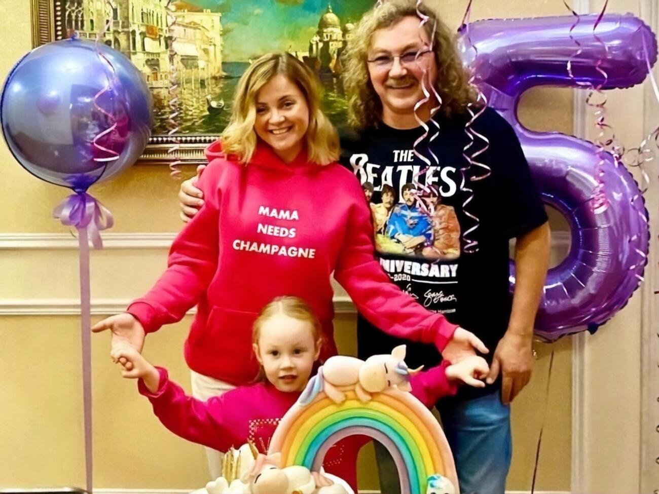 Ніколаєв і Проскурякова виховують п'ятирічну дочку