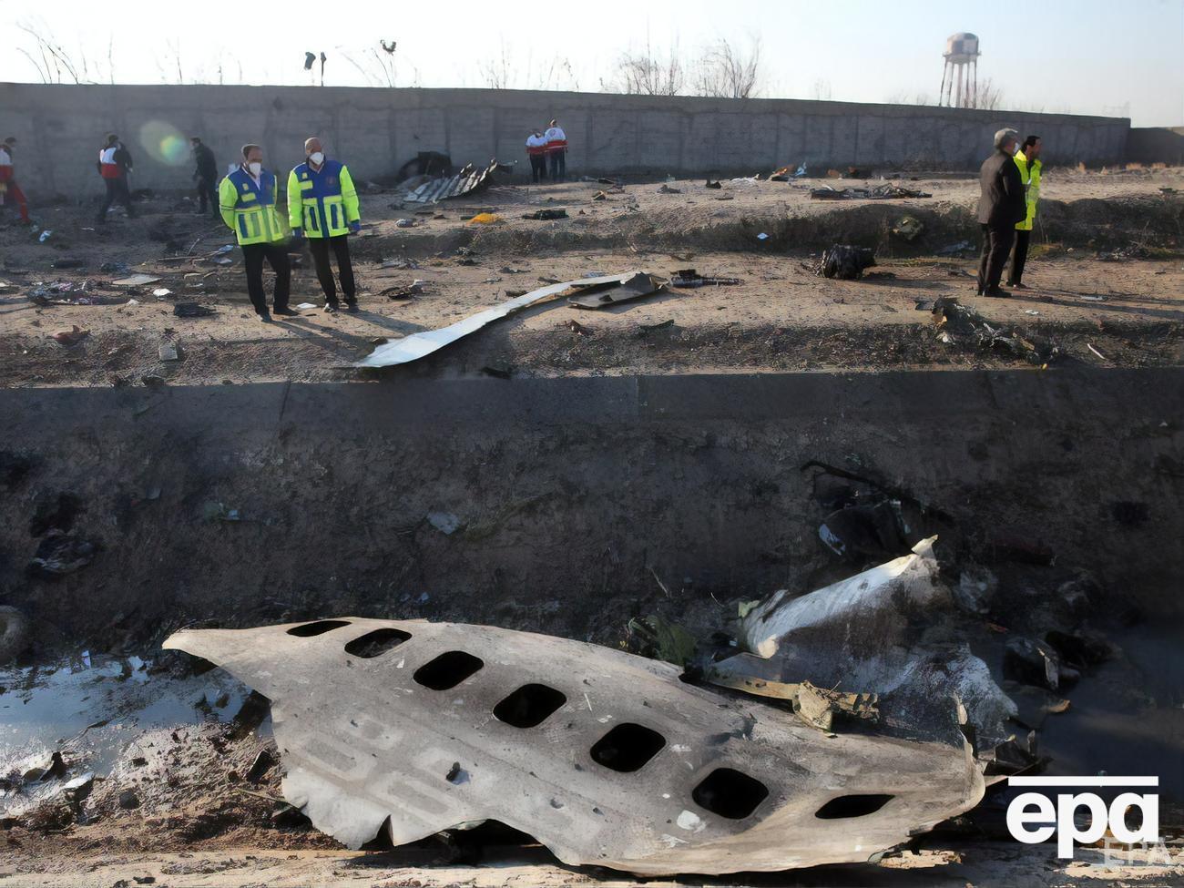 Самолет МАУ, который направлялся из Тегерана в Киев, разбился 8 января вблизи столицы Ирана