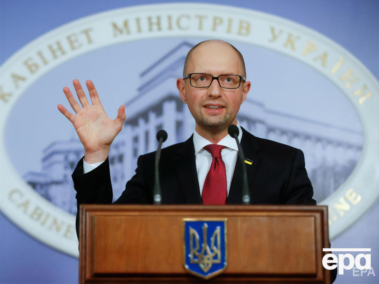 Яценюк дважды возглавлял украинское правительство