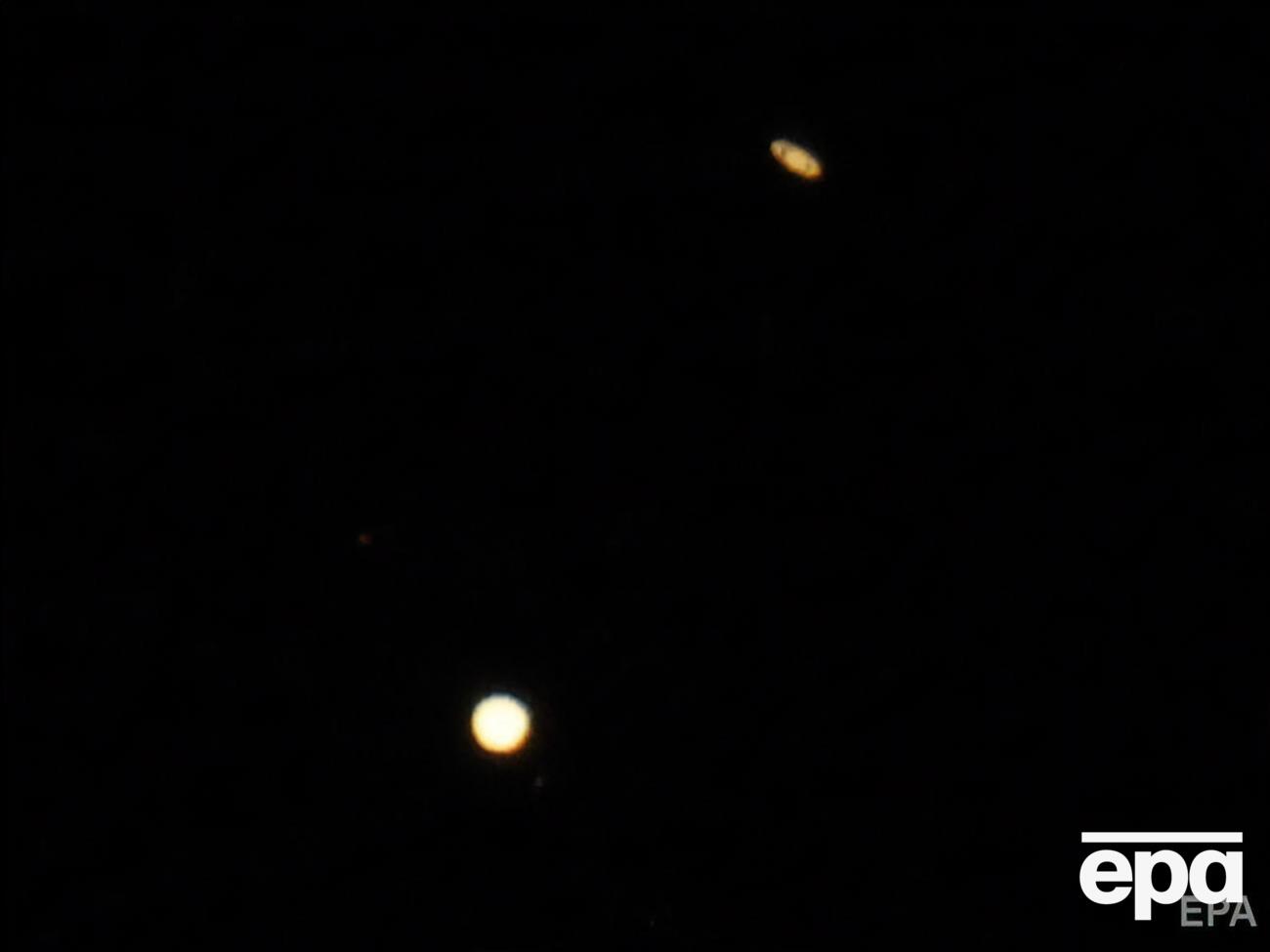 Сегодня прошло Великое соединение Юпитера и Сатурна