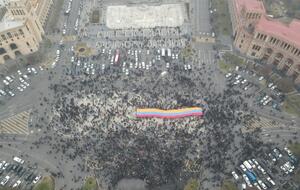 У Вірменії з листопада тривають акції протесту через угоду щодо Нагірного Карабаху