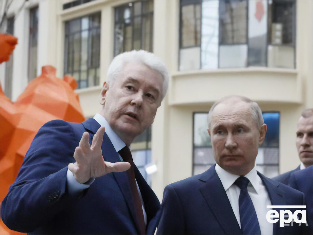 Обійшов Собянін (ліворуч) Путіна (праворуч) і в опитуванні про те, яке враження у москвичів склалося від їхньої діяльності