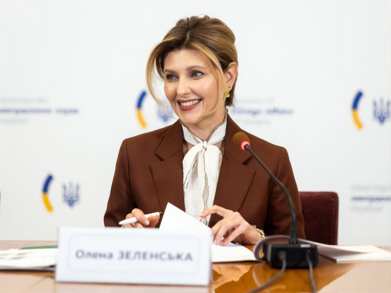 Зеленська: Не хочу некомпетентно внести сум'яття хоча б навіть на 10 хвилин у його голову