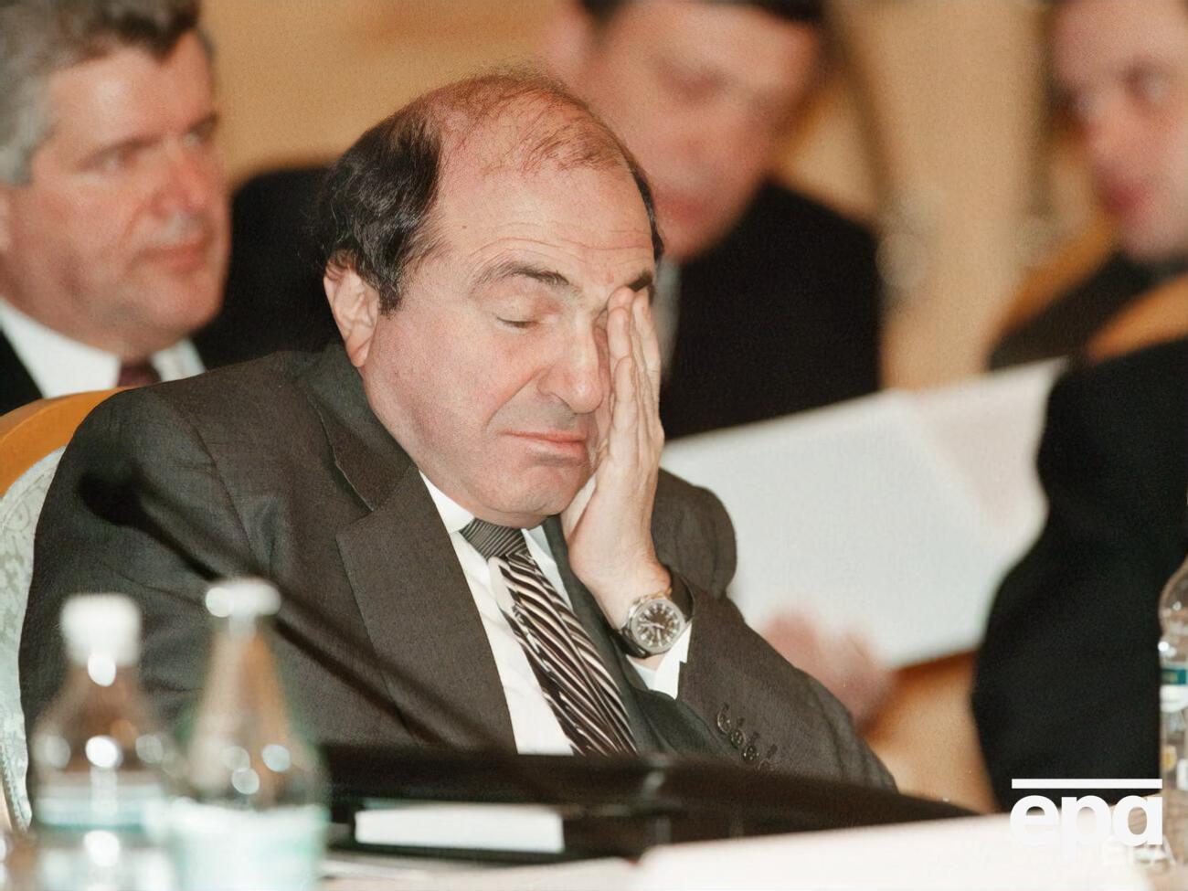 На выборах президента РФ в 1996 году Березовский (на фото) помогал Ельцину