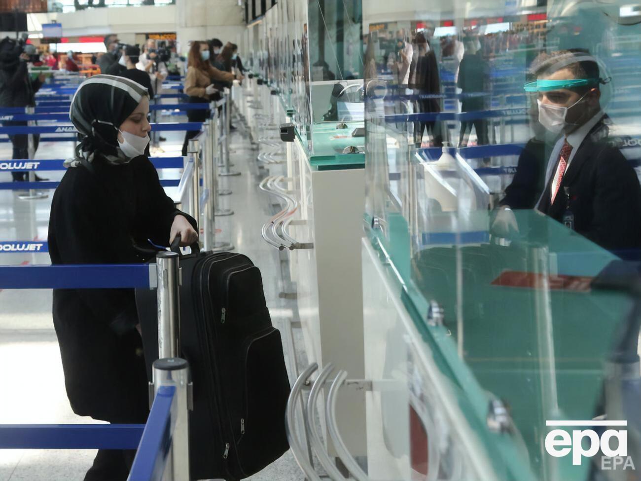 Турция вводит дополнительные ограничения для прибывающих в страну