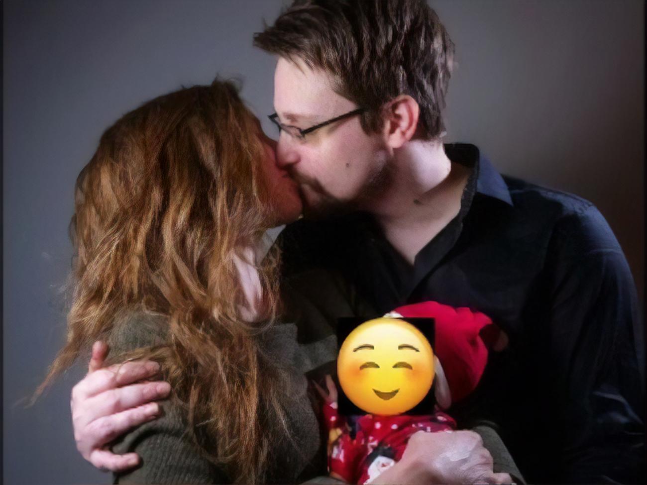 Где и когда родился у Сноудена ребенок, пока неизвестно