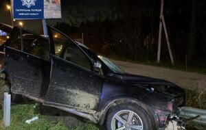 У Київській області зіткнулося два автомобілі