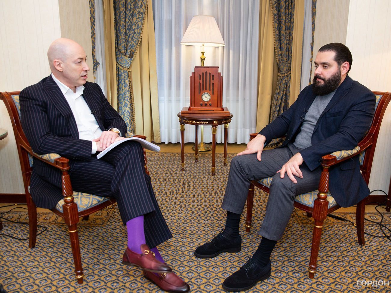 Інтерв'ю Гордона зі Щербанем тривало дві години