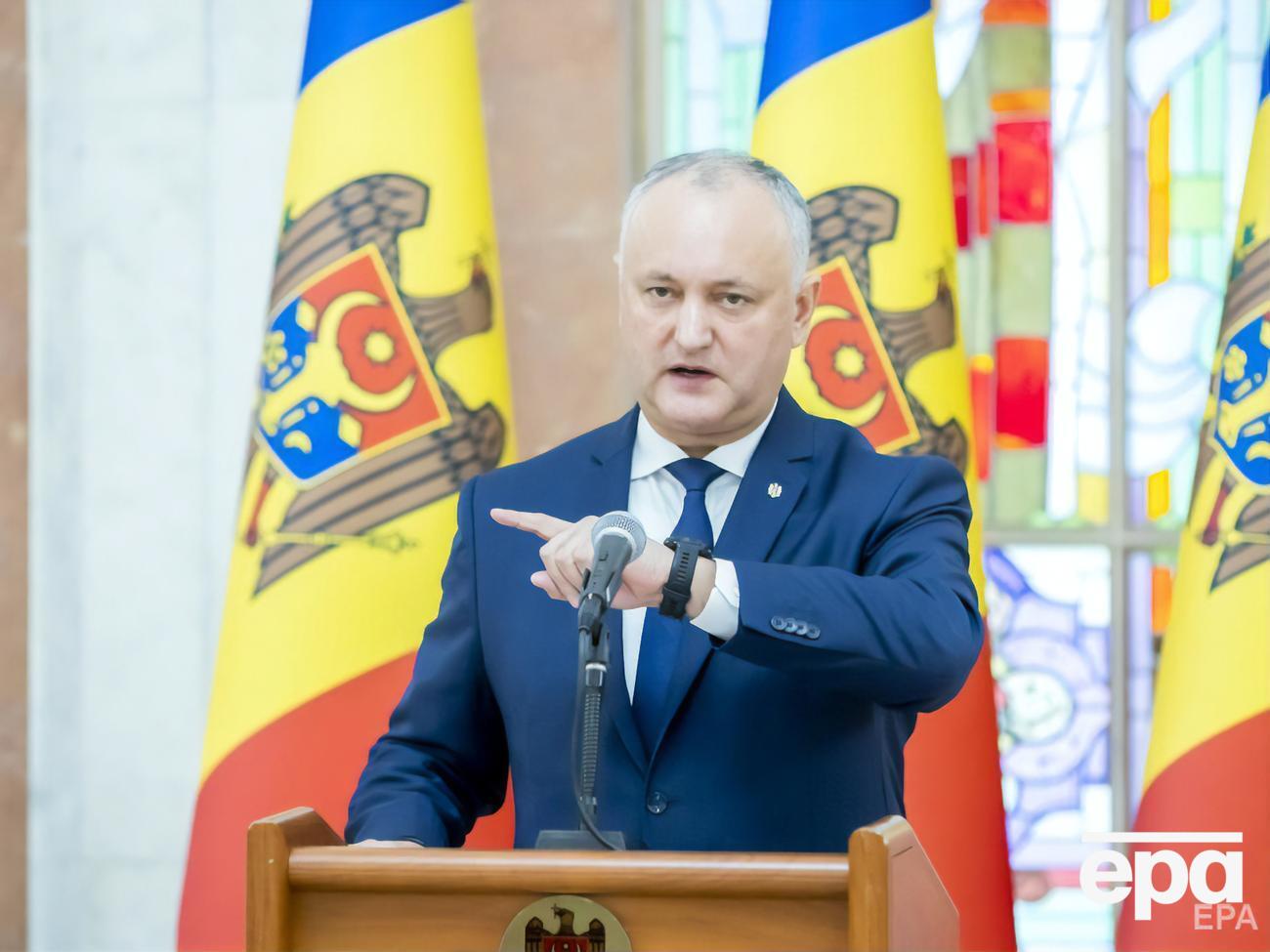 Додон розповів, чи готовий вакцинуватися проти коронавірусу