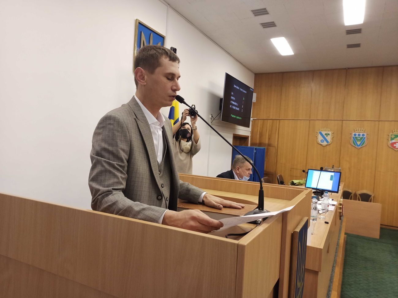 Кондрачук принес присягу на копии Острожской Библии