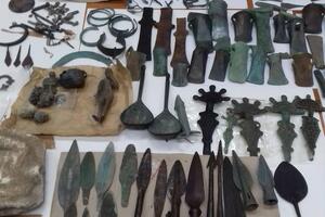 О задержании крупной археологической коллекции украинское посольство официально уведомила сербская сторона