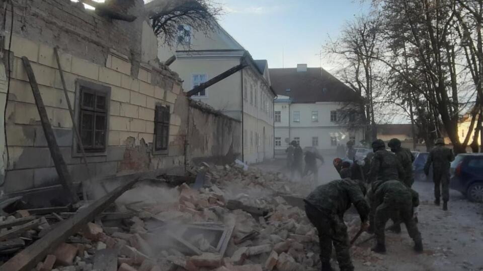 Землетрясение в Хорватии произошло 28–29 декабря