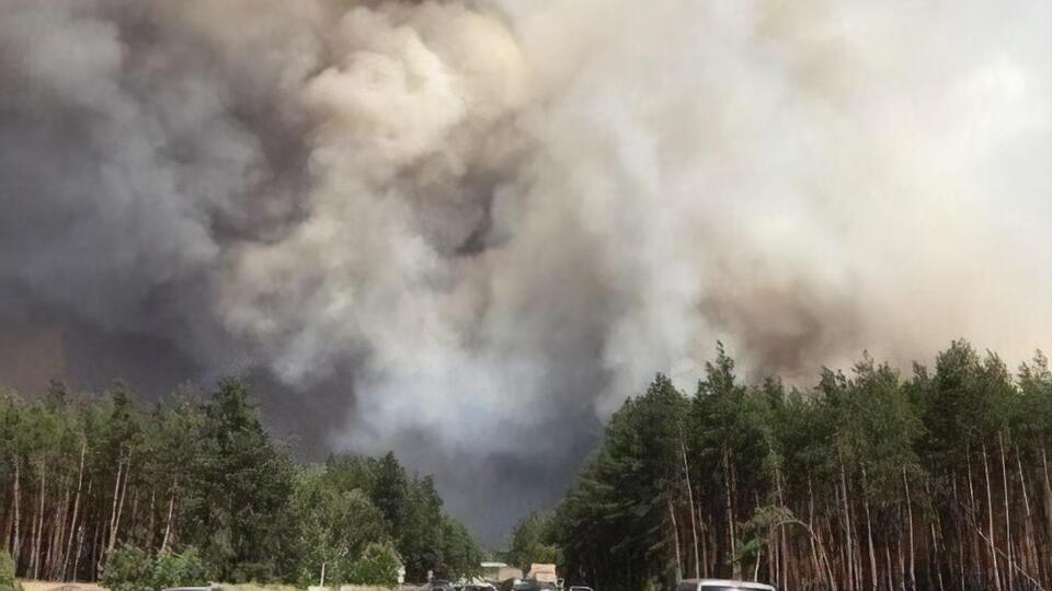 Осенью в Луганской области произошло несколько масштабных пожаров