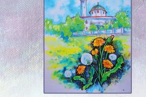 У календарі зображення мечетей у Феодосії, Бахчисараї та Сімферополі мали підпис "Крим. Російська Федерація"