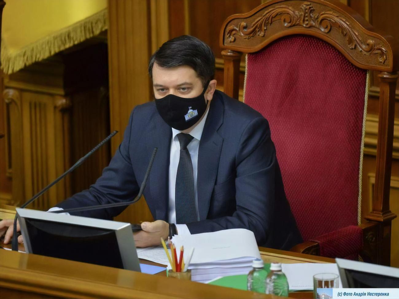 Разумков&nbsp;рассказал, что у него тест на коронавирус был положительным почти 20 дней