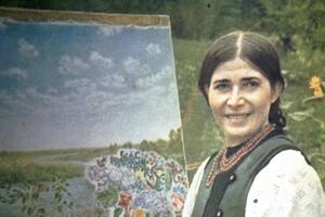 Белокур всю жизнь рисовала цветы