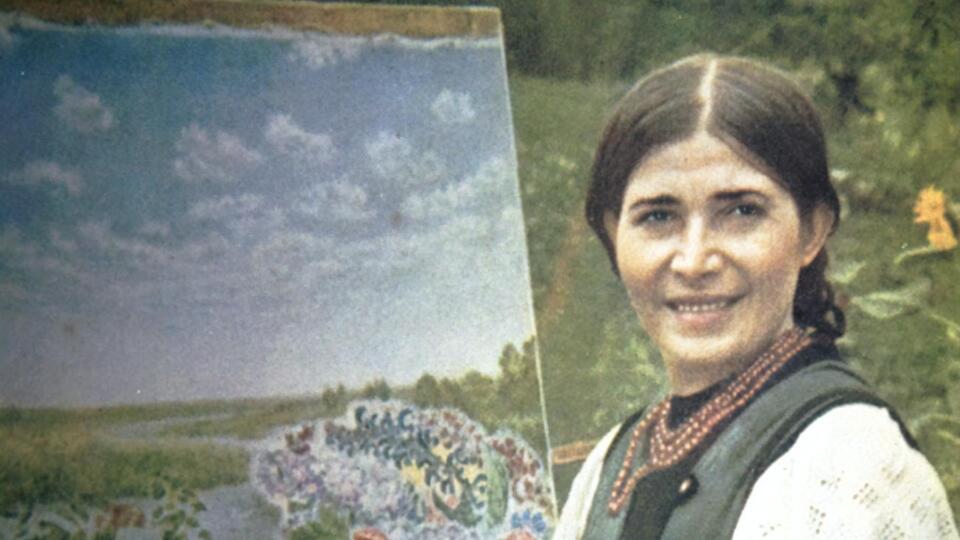 Белокур всю жизнь рисовала цветы