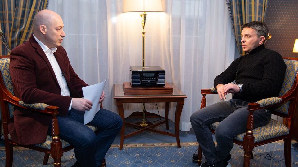 Гордон записав інтерв'ю із Барацем у Києві