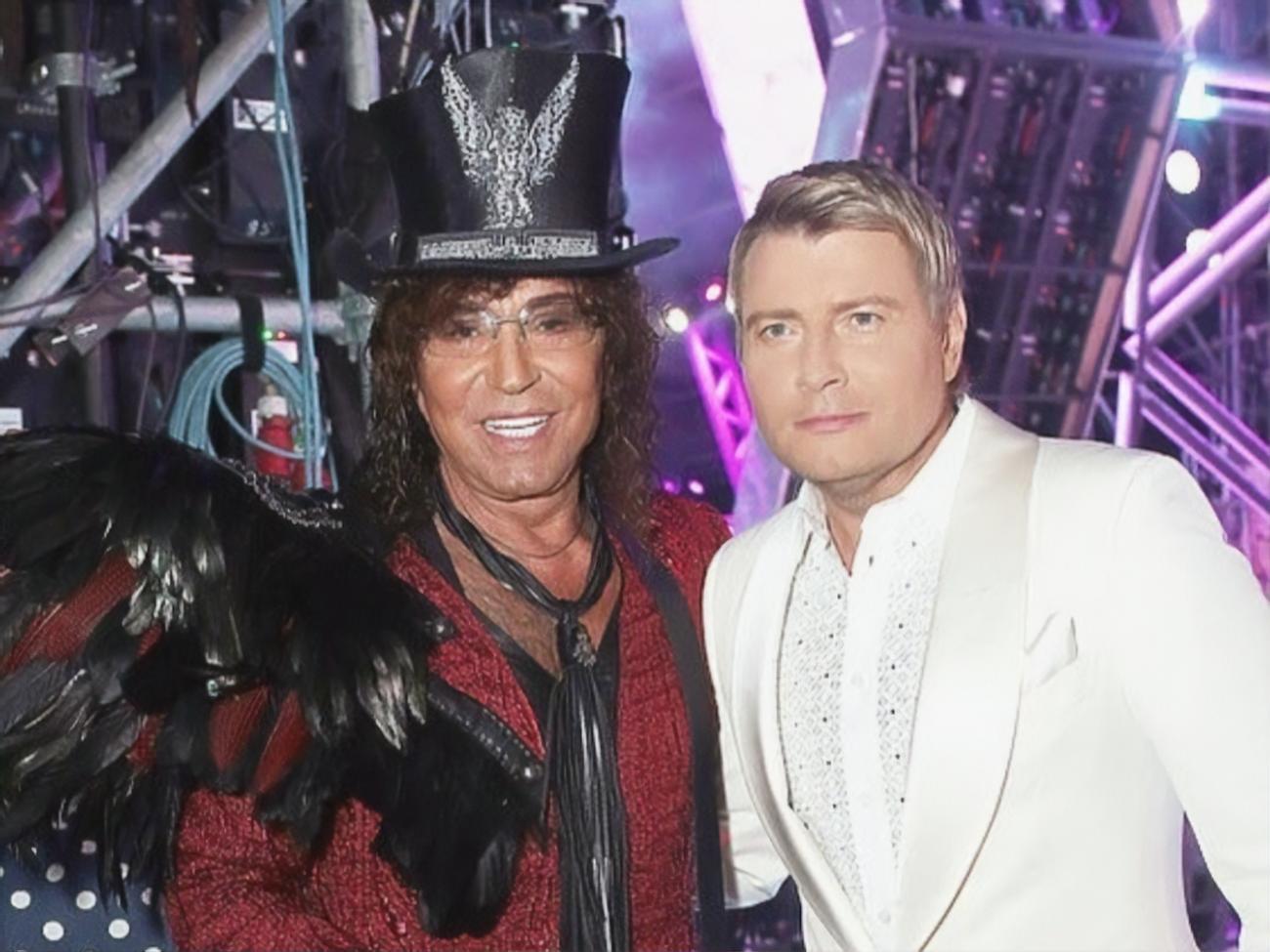 Басков и Леонтьев встретились на съемках передачи "Привет, Андрей"