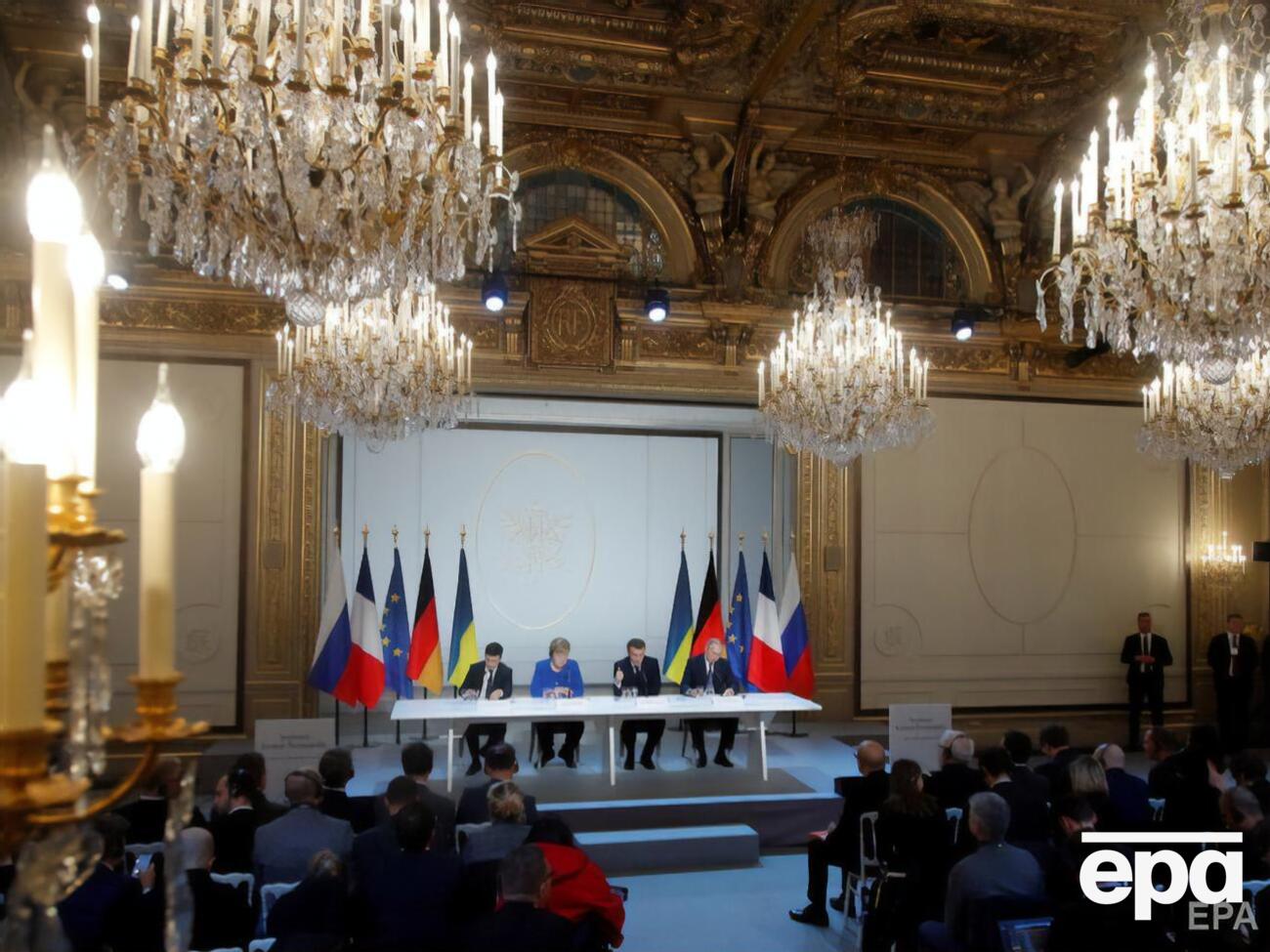 В Кремле не увидели выполнения решений предыдущего саммита в нормандском формате в 2019 году