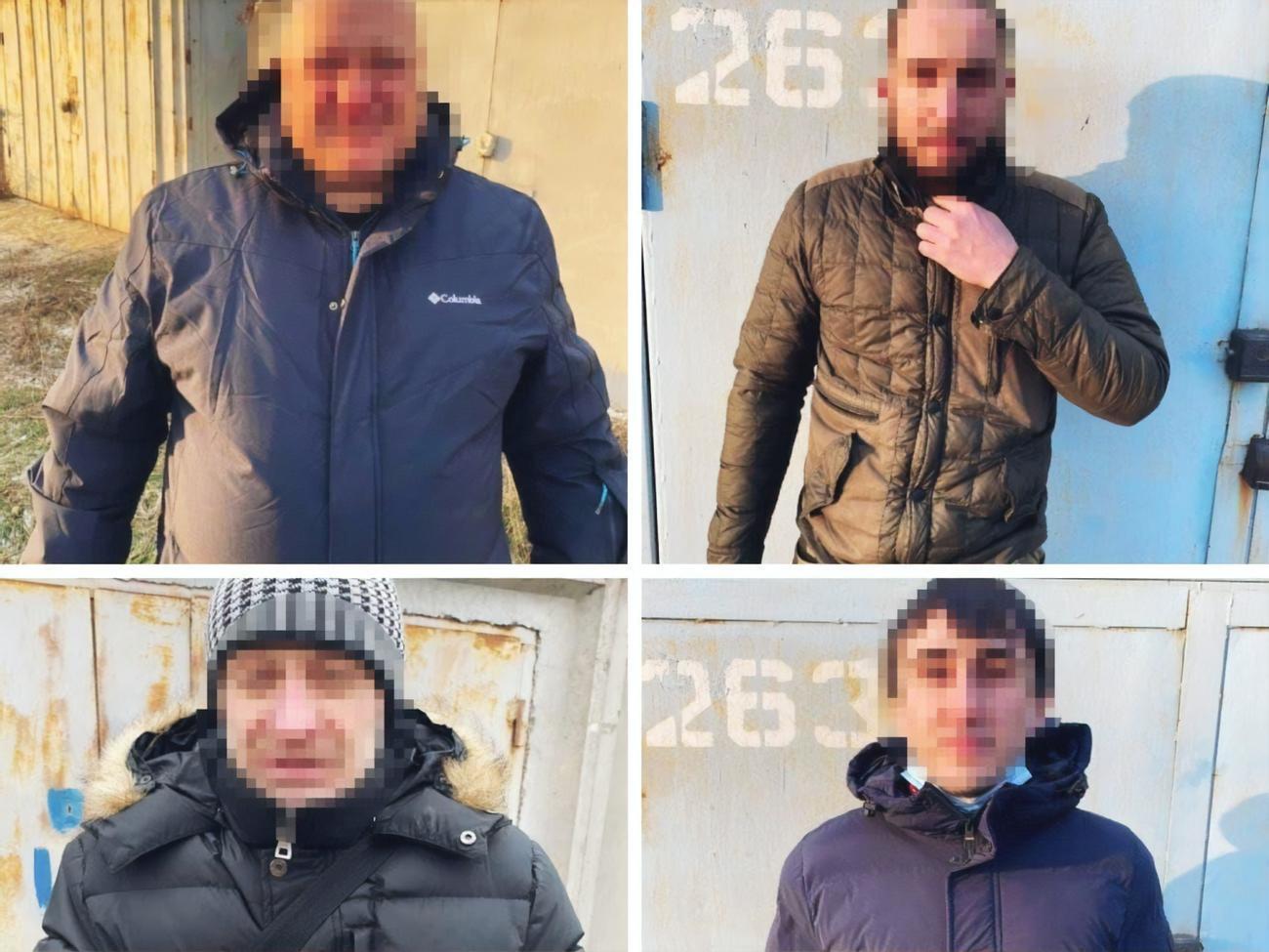Поліцейські затримали чотирьох підозрюваних