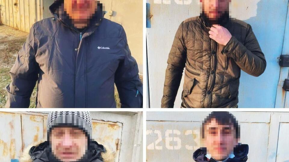 Поліцейські затримали чотирьох підозрюваних