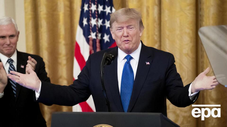 Трамп оприлюднив план близькосхідного врегулювання 28 січня