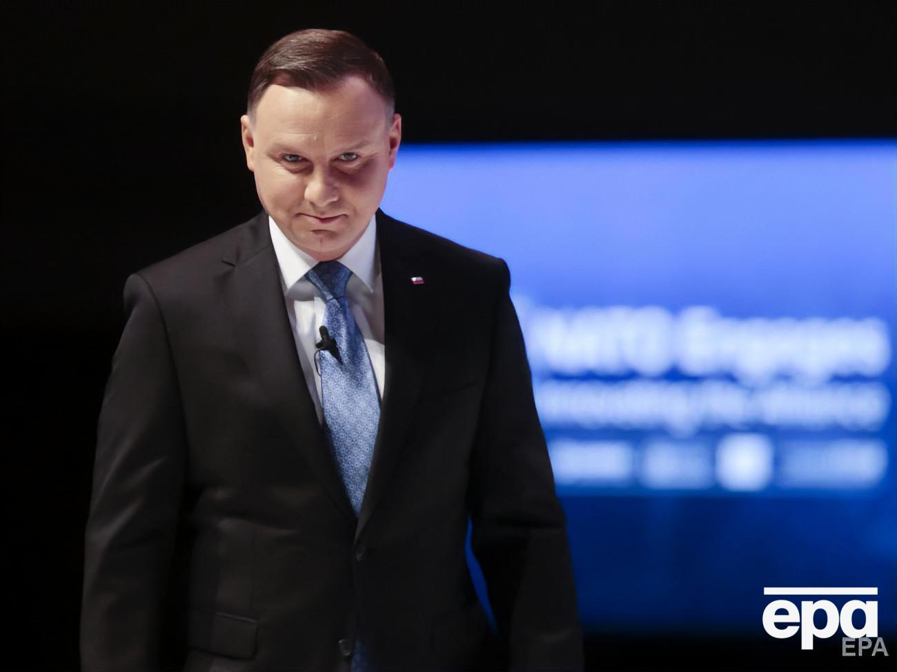 Дуда (на фото) "не является сторонником поездок в Россию", сказал представитель его канцелярии Анджей Дера