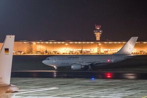 Самолет военно-воздушных сил Германии дозаправился в Хельсинки