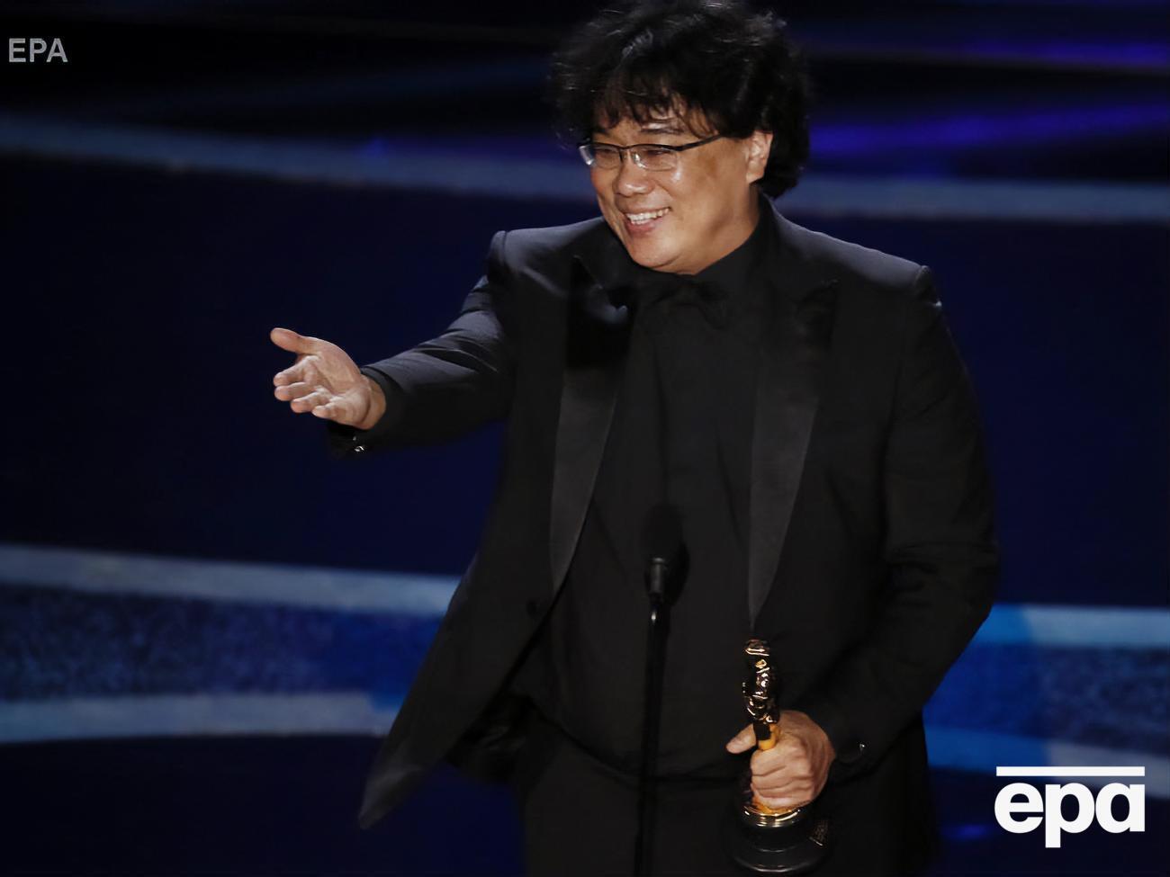 Фильм Пон Чжун Хо (на фото) получил в общей сложности четыре "Оскара"