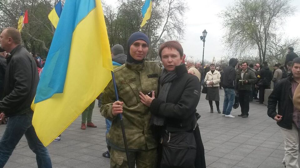 Окуєву (ліворуч) вбили 30 жовтня 2017 року