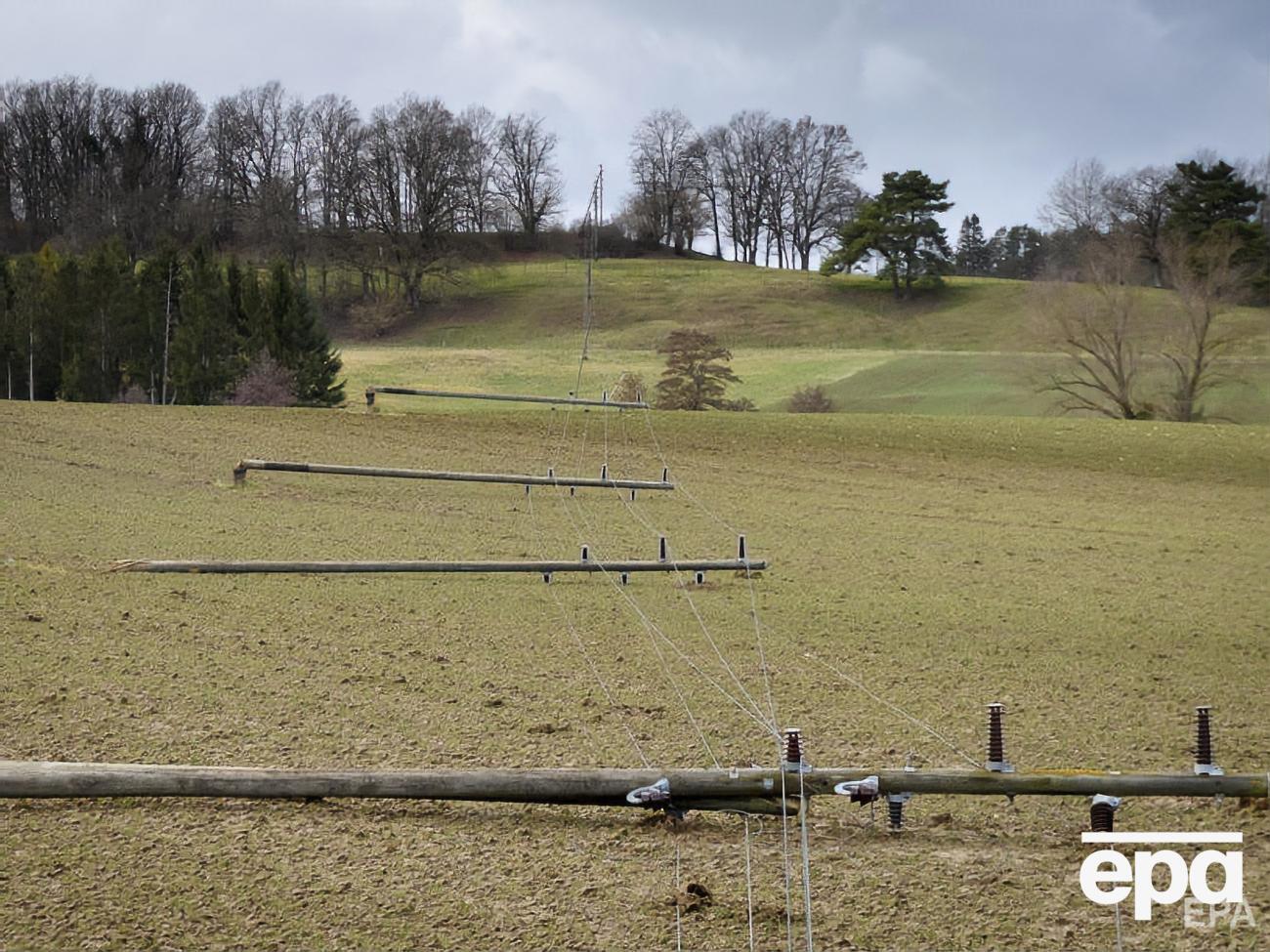 Из-за шторма в разных странах Европы было нарушено электроснабжение