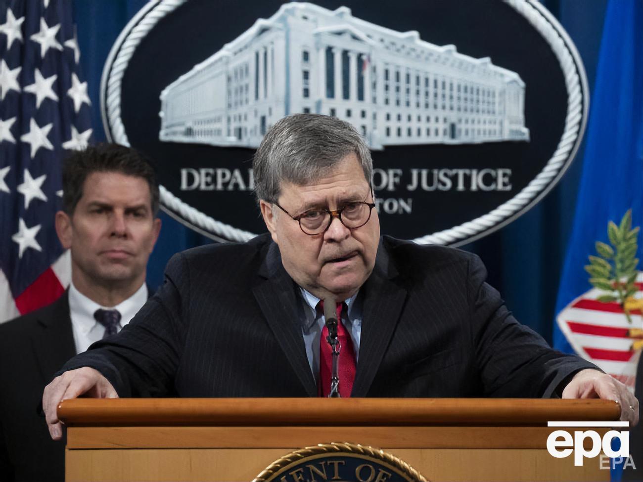 Барр закликав не брати на віру будь-які заяви, що стосуються України