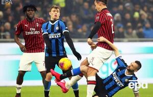 "Интер" обыграл "Милан" со счетом 4:2