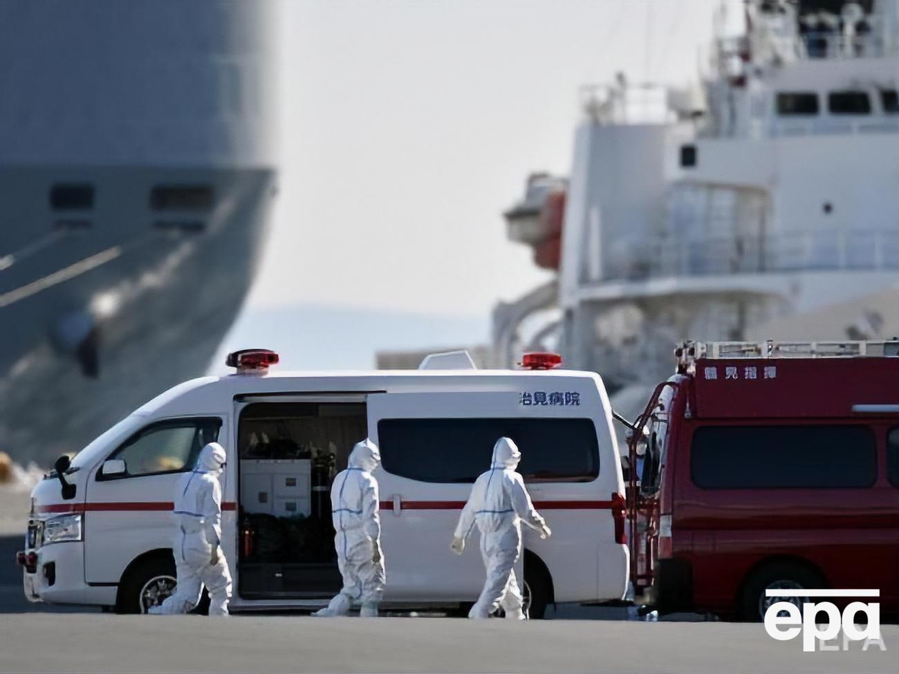 Diamond Princess стоїть біля берегів Йокогами з 3 лютого