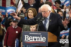 После подсчета почти 90% бюллетеней Сандерс получает 26% голосов