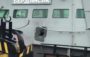 Эксперты изучили характер повреждений катера "Бердянск"