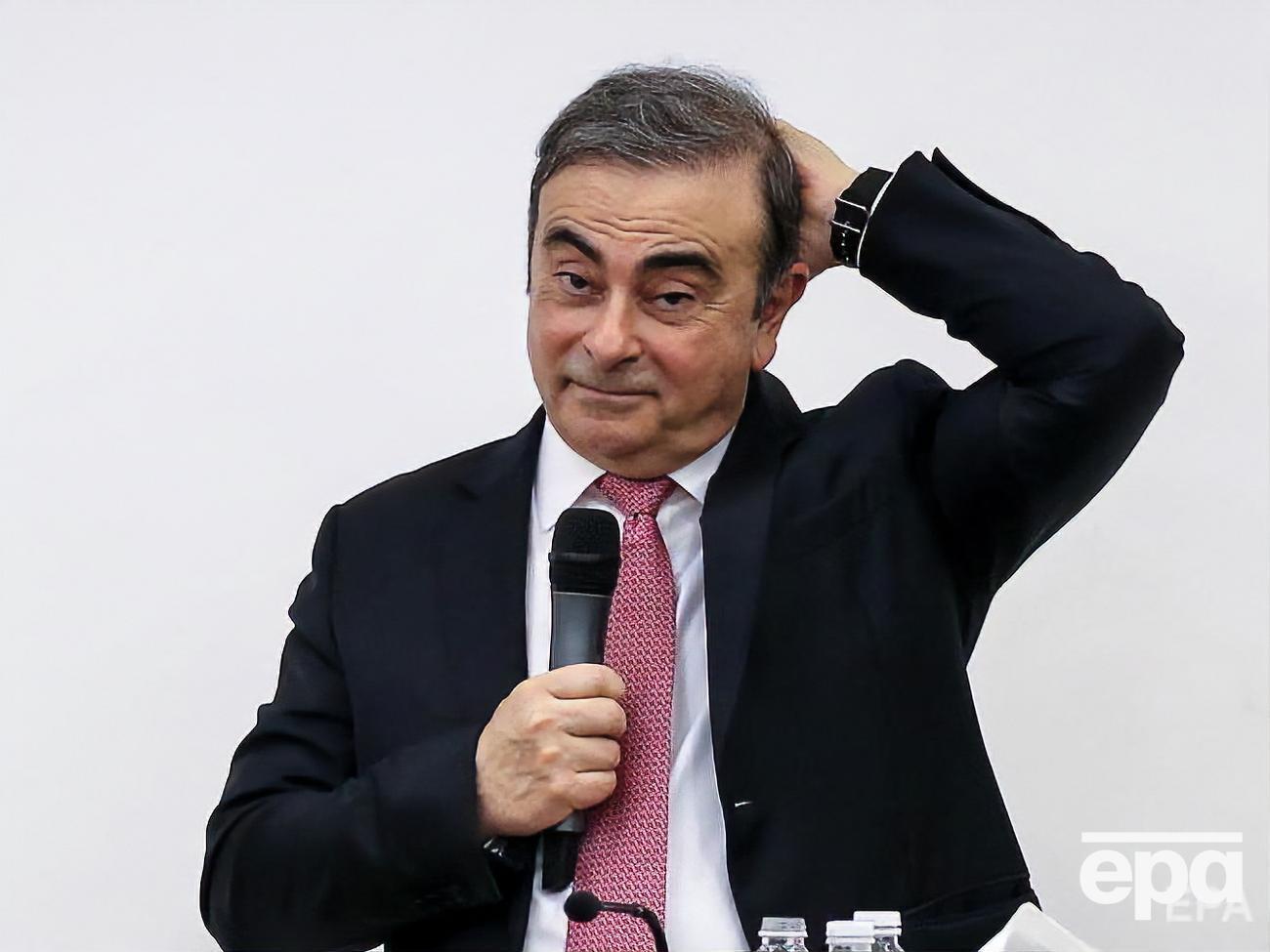 Nissan подал иск против Карлоса Гона на $90 млн