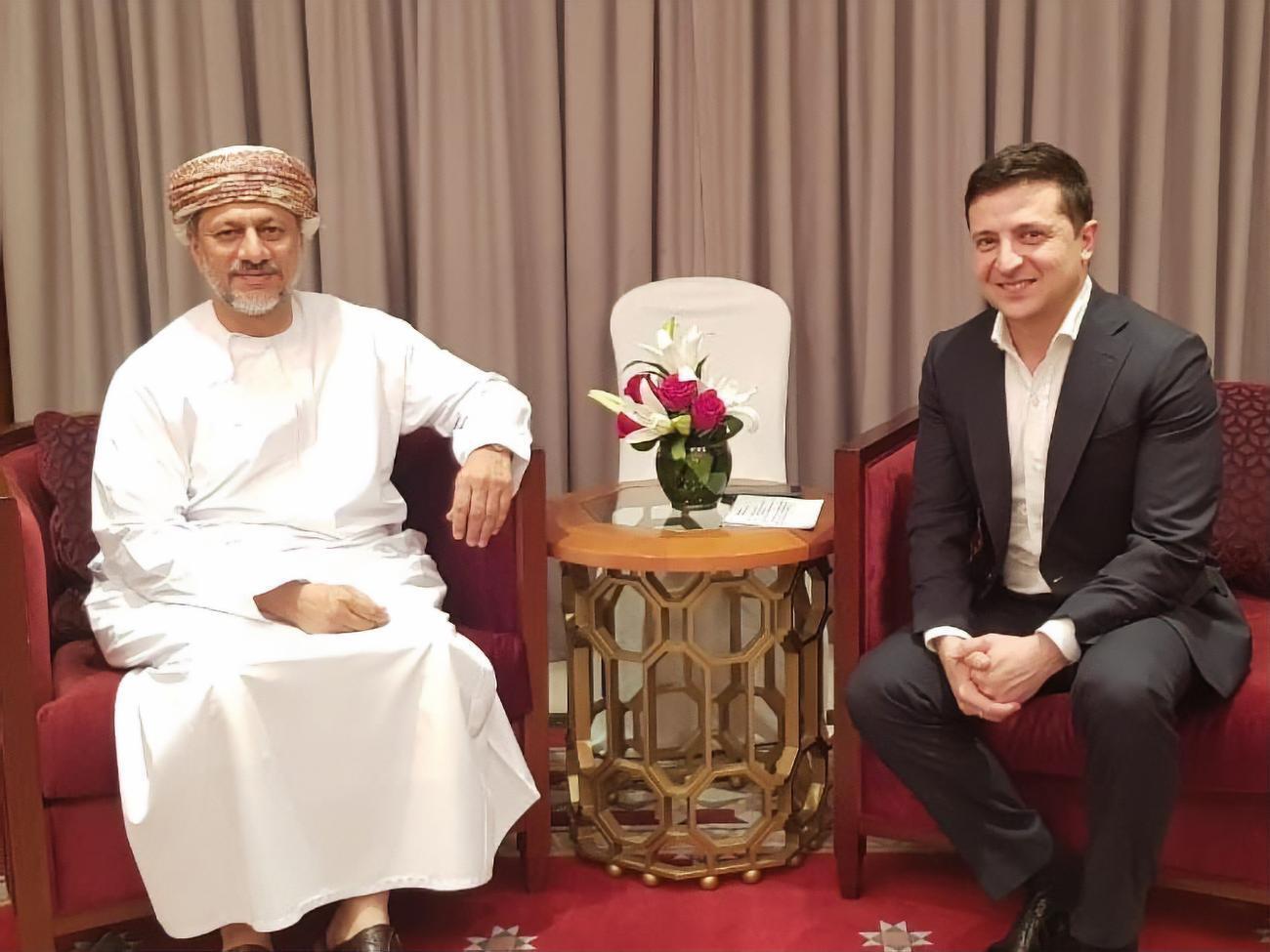 В Офисе президента сообщали, что Зеленский в Омане встречался с руководством госрезерва страны
