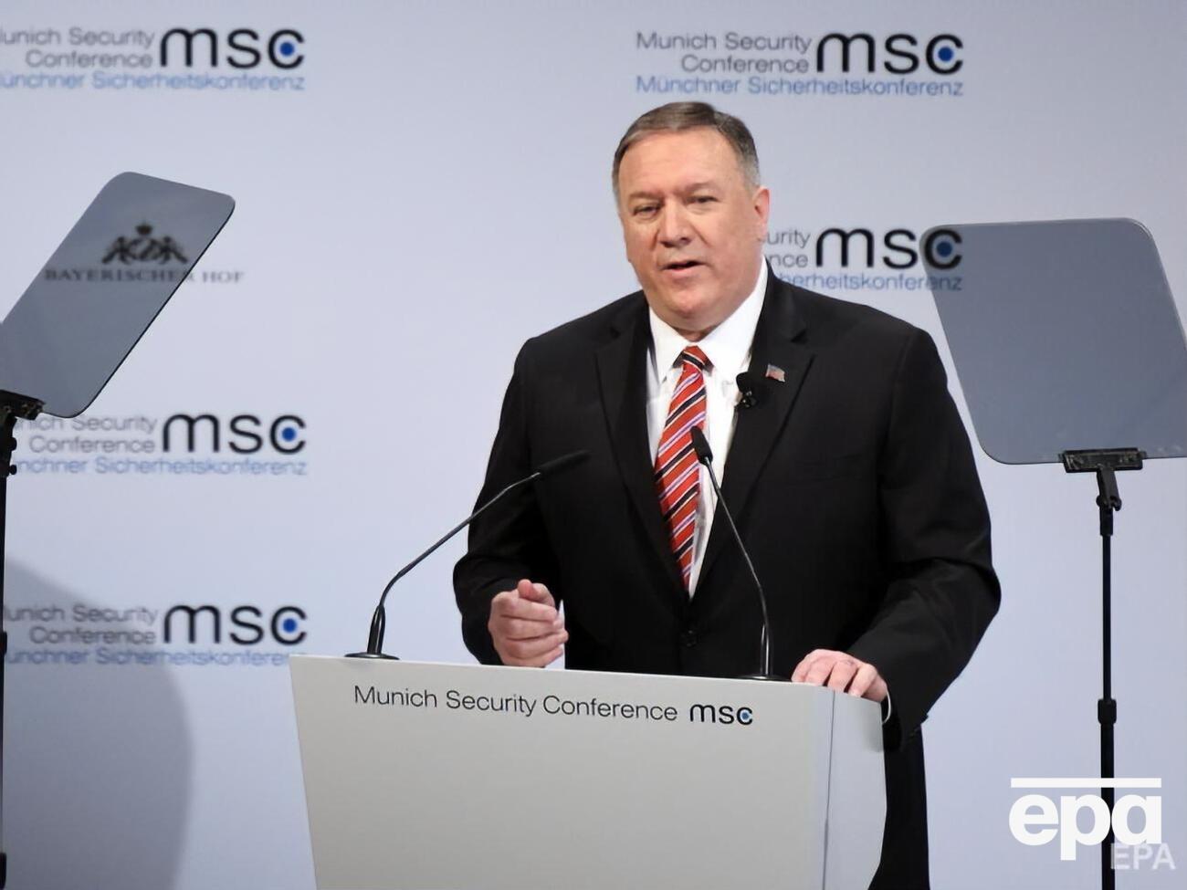 Помпео в Мюнхені розповів про відвідини київського військового госпіталю