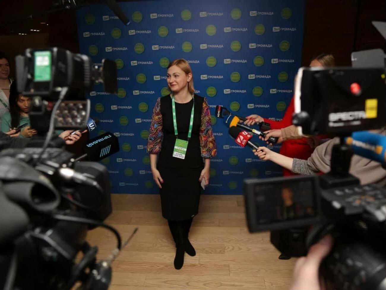 Кравчук рассказала о новом офисе партии и планах политсилы запустить свой канал