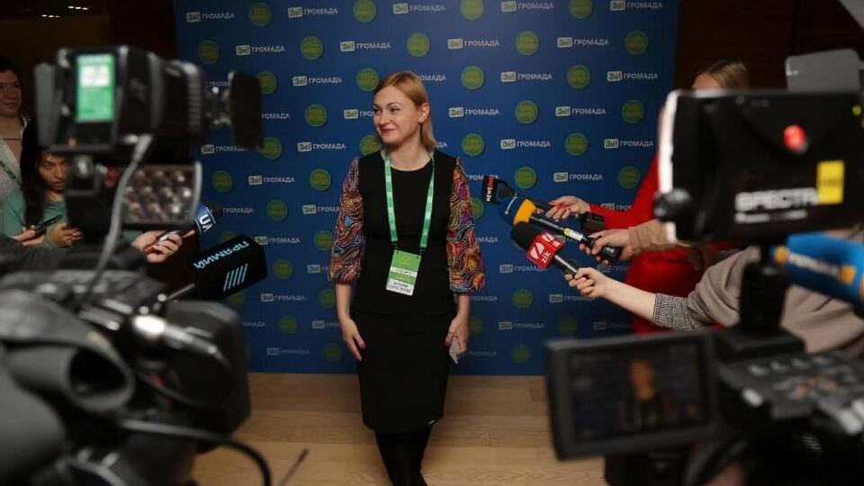 Кравчук рассказала о новом офисе партии и планах политсилы запустить свой канал