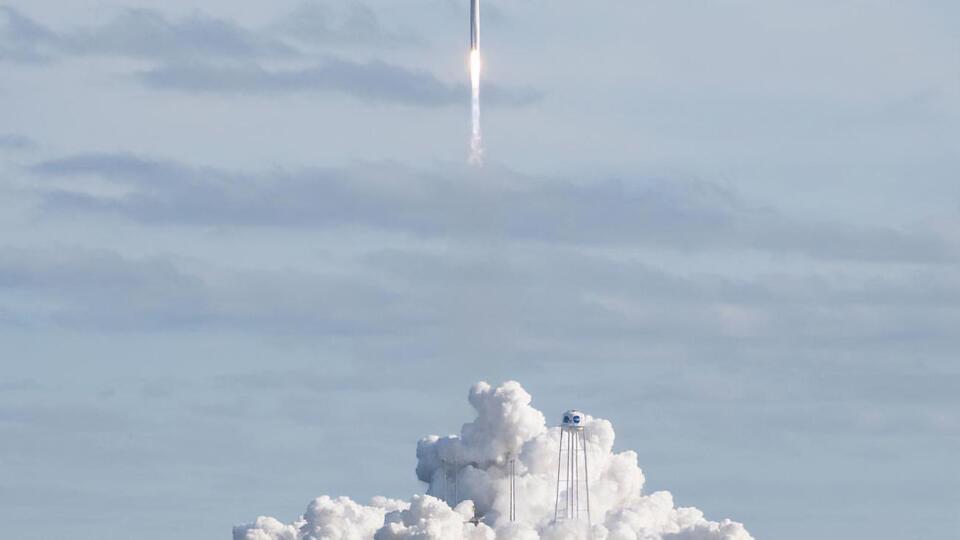 Ракета Cygnus стартовала с острова Уоллопс 15 февраля