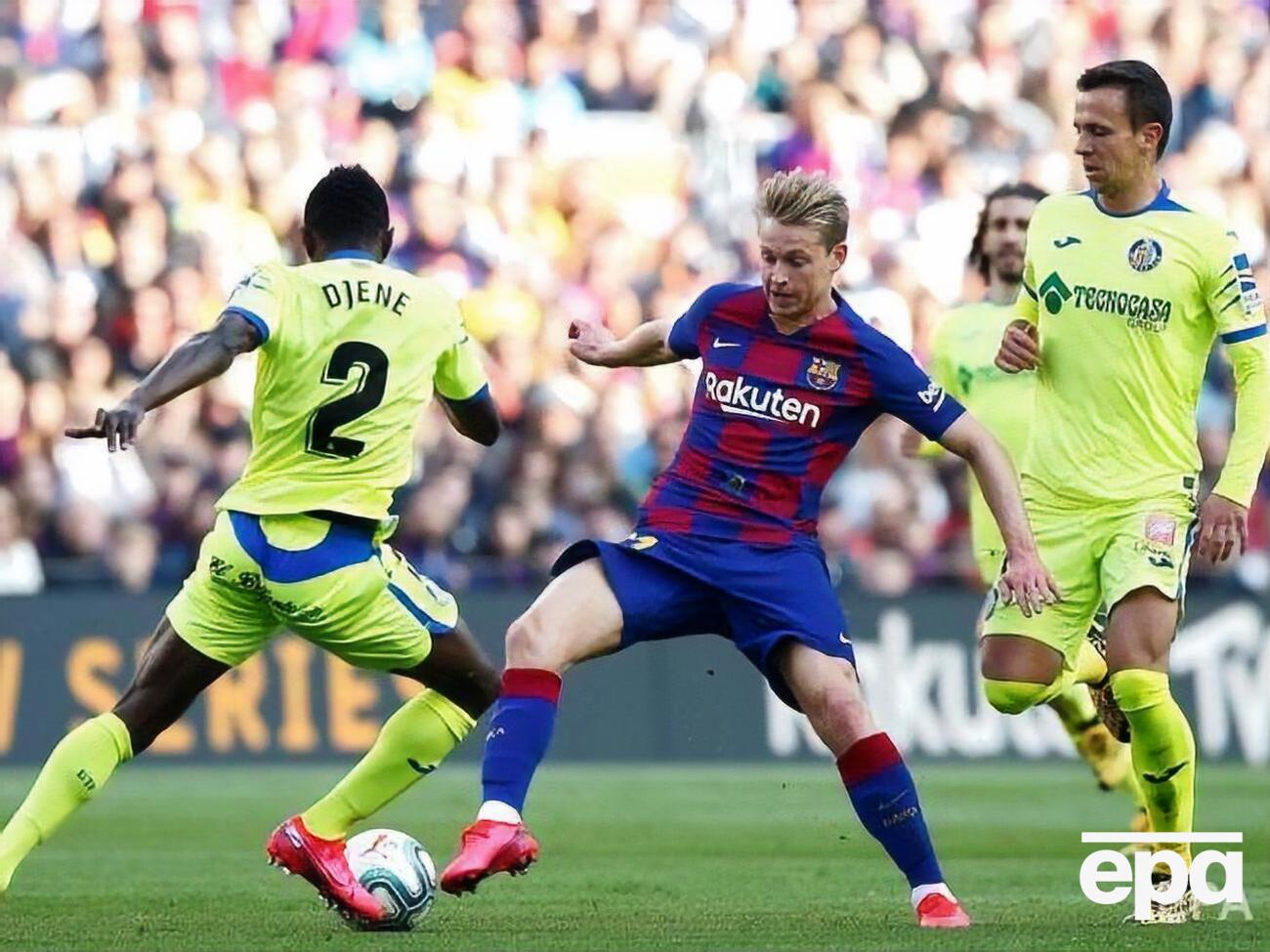 "Барселона" победила "Хетафе" со счетом 2:1