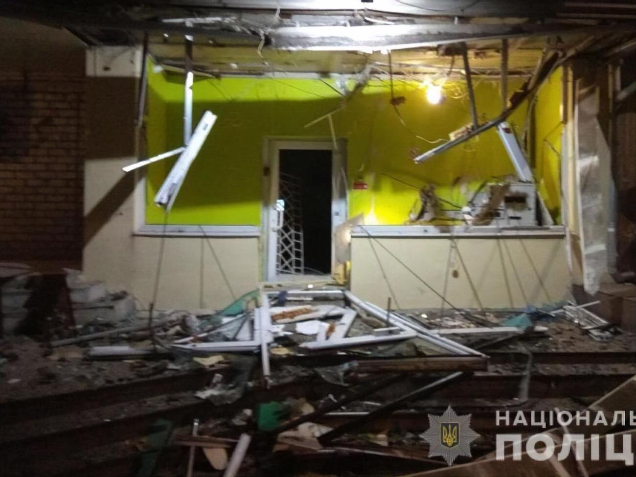 Отделение банка подорвали и ограбили в Запорожье