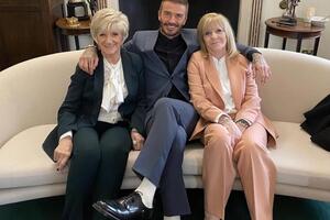 Хейтеры раскритиковали Дэвида Бекхэма за цвет носков